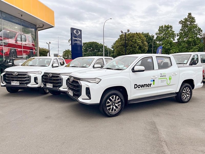 Downer NZ’s road to full fleet electrification New Zealand Company